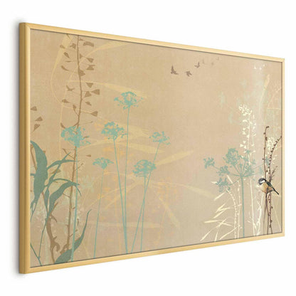 Poster - Bird on a Meadow Artgeist
