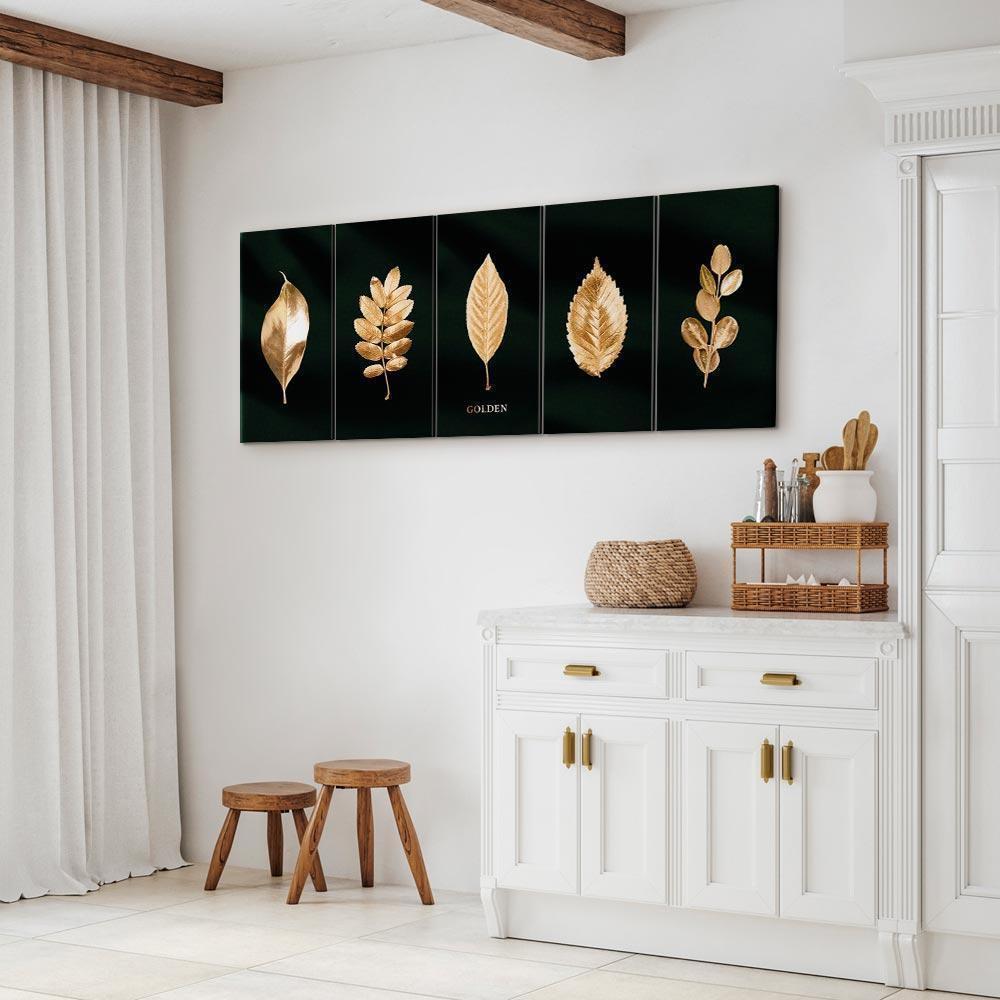 Leinwandbild - Noble Collection (5 Parts) Narrow