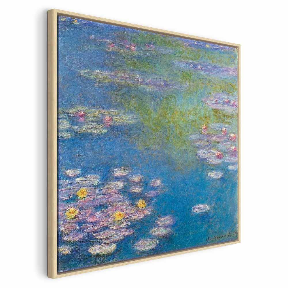 Leinwandbild - Claude Monet – Water lilies in Giverny