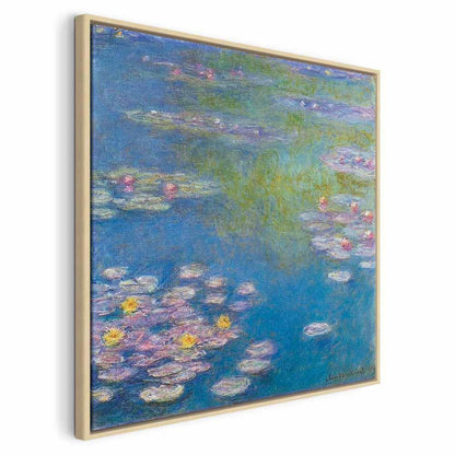 Leinwandbild - Claude Monet – Water lilies in Giverny