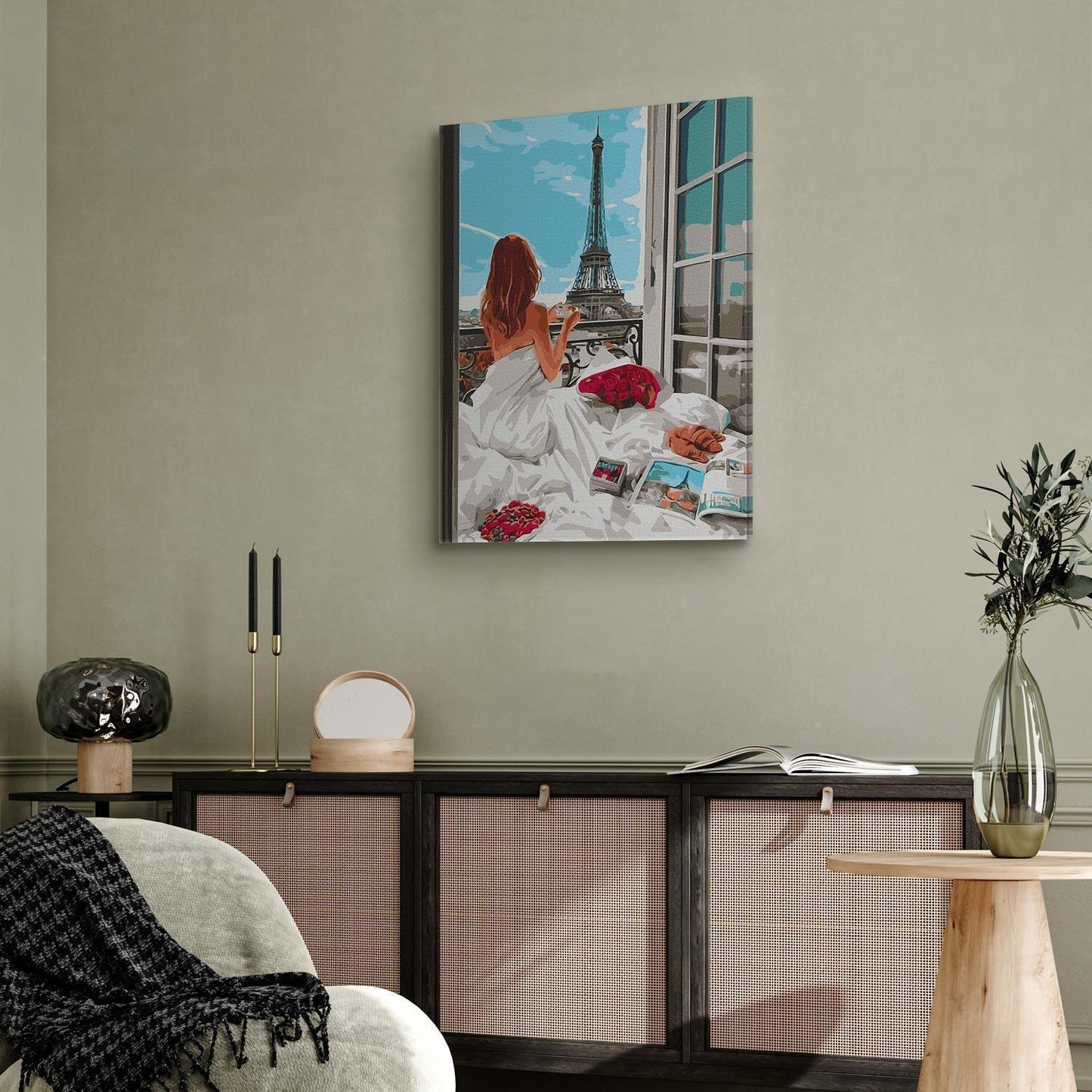 Malen nach Zahlen - Parisian morning