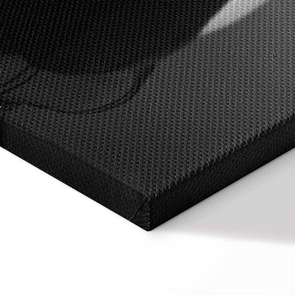 Leinwandbild - Black Elegance (1 Part) Vertical