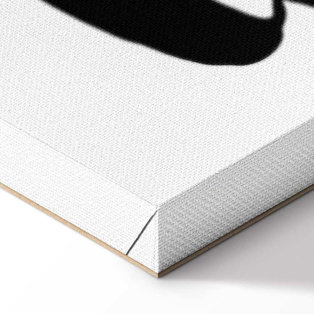 Leinwandbild - Black Love (1 Part) Vertical