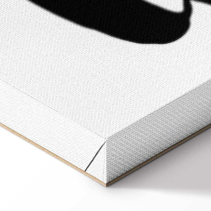 Leinwandbild - Black Love (1 Part) Vertical