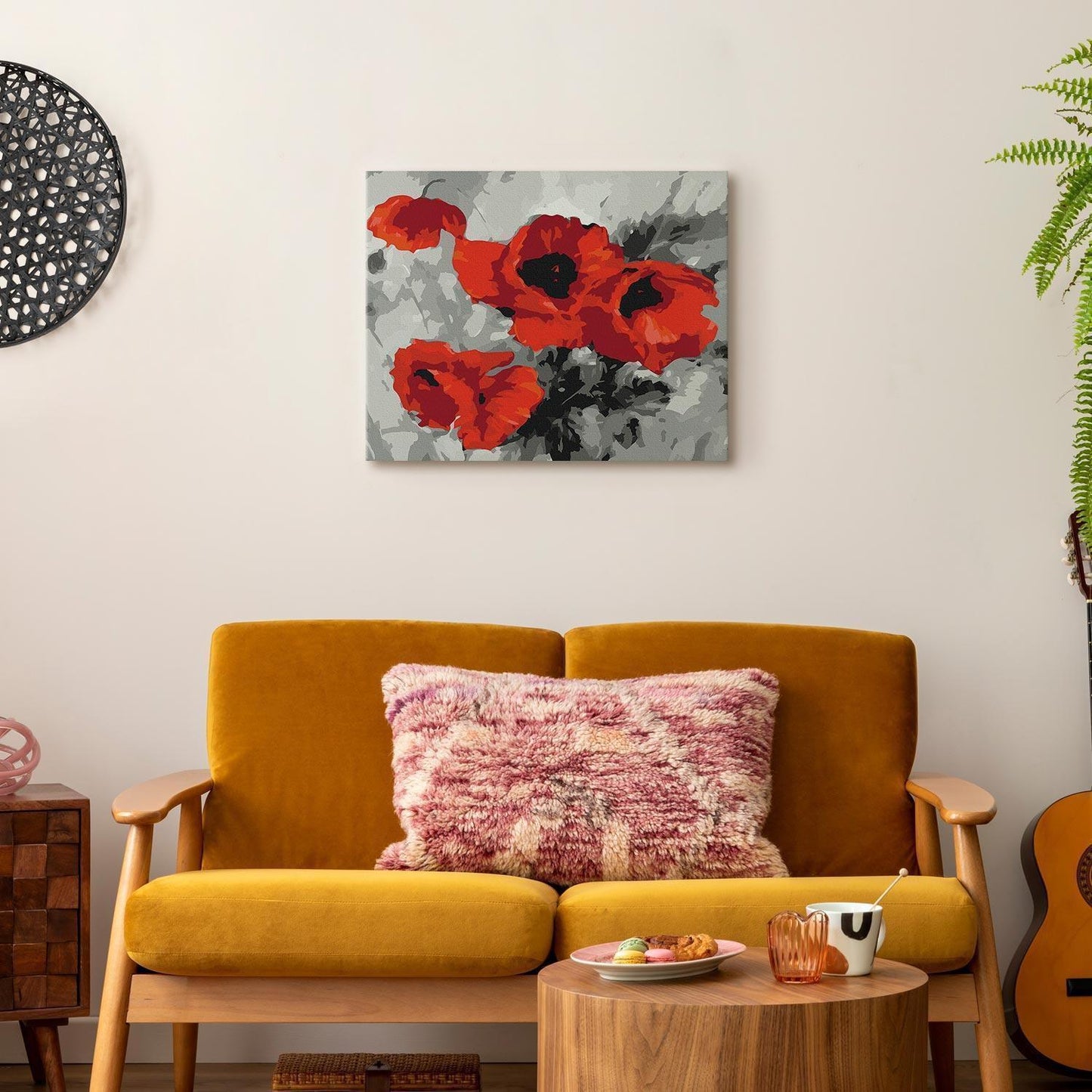 Malen nach Zahlen - Bouquet of Poppies