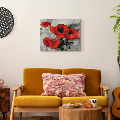 Malen nach Zahlen - Bouquet of Poppies