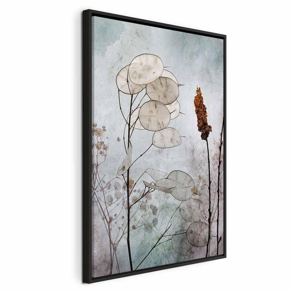 Leinwandbild - Lunaria Fruits (1 Part) Vertical