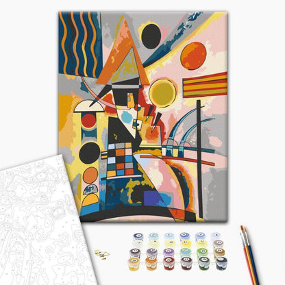 Malen nach Zahlen - Vasily Kandinsky: Swinging