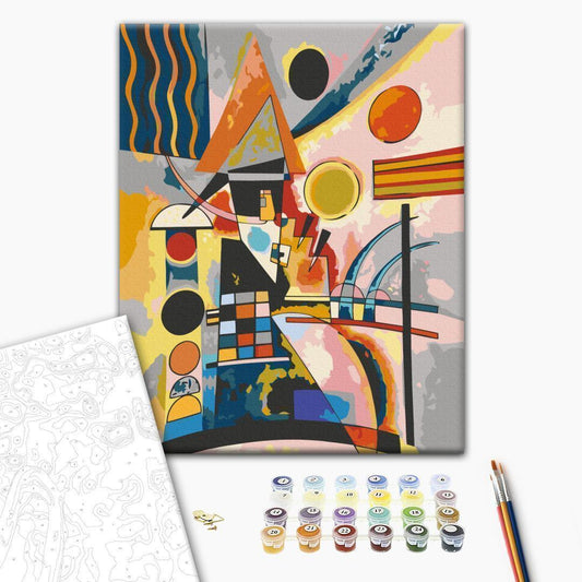 Malen nach Zahlen - Vasily Kandinsky: Swinging