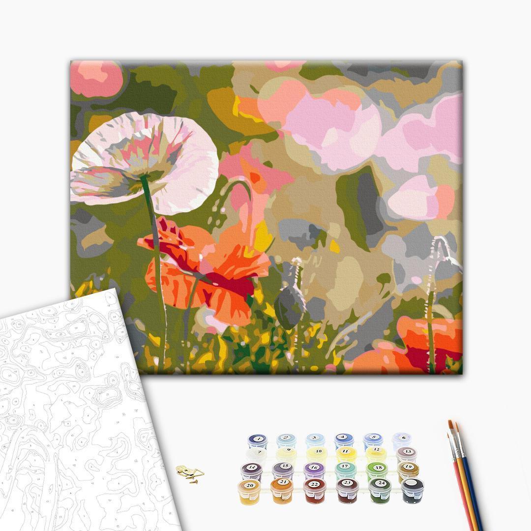 Malen nach Zahlen - Colorful Meadow