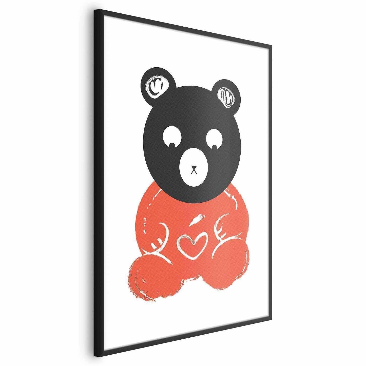 Poster - Thoughtful Bear Artgeist