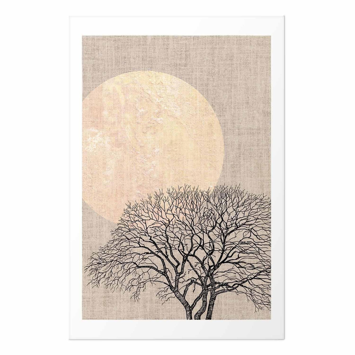 Poster - Morning Full Moon