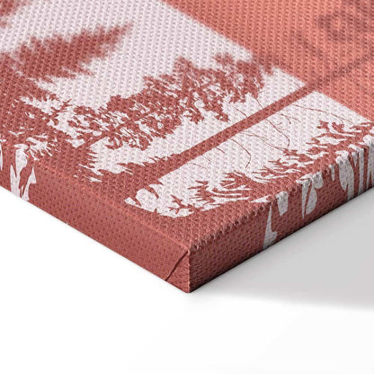 Leinwandbild - Landscape at Sunset (1 Part) Wide