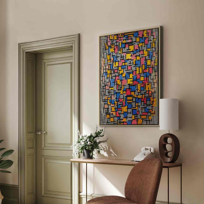 Leinwandbild - Piet Mondrian – Composition