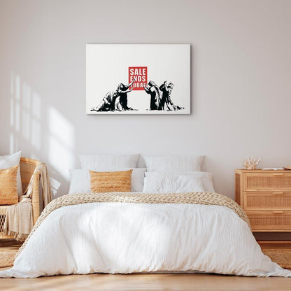 Leinwandbild - Sale (1 Part) Vertical