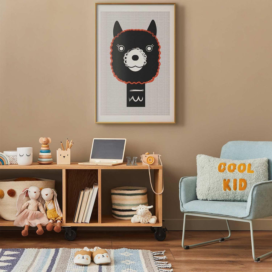 Poster - Decorative Alpaca Artgeist