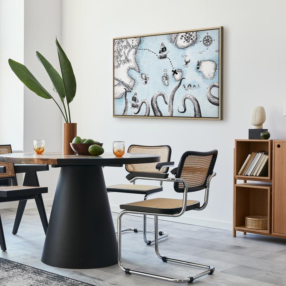 Leinwandbild - Treasure Map (1 Part) Wide