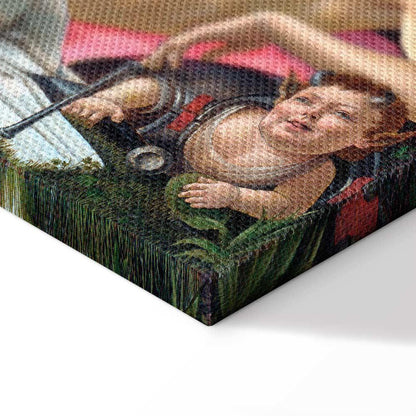 Leinwandbild - Sandro Botticelli – Venus and Mars