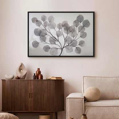 Leinwandbild - Leaves in the Wind (1 Part) Wide