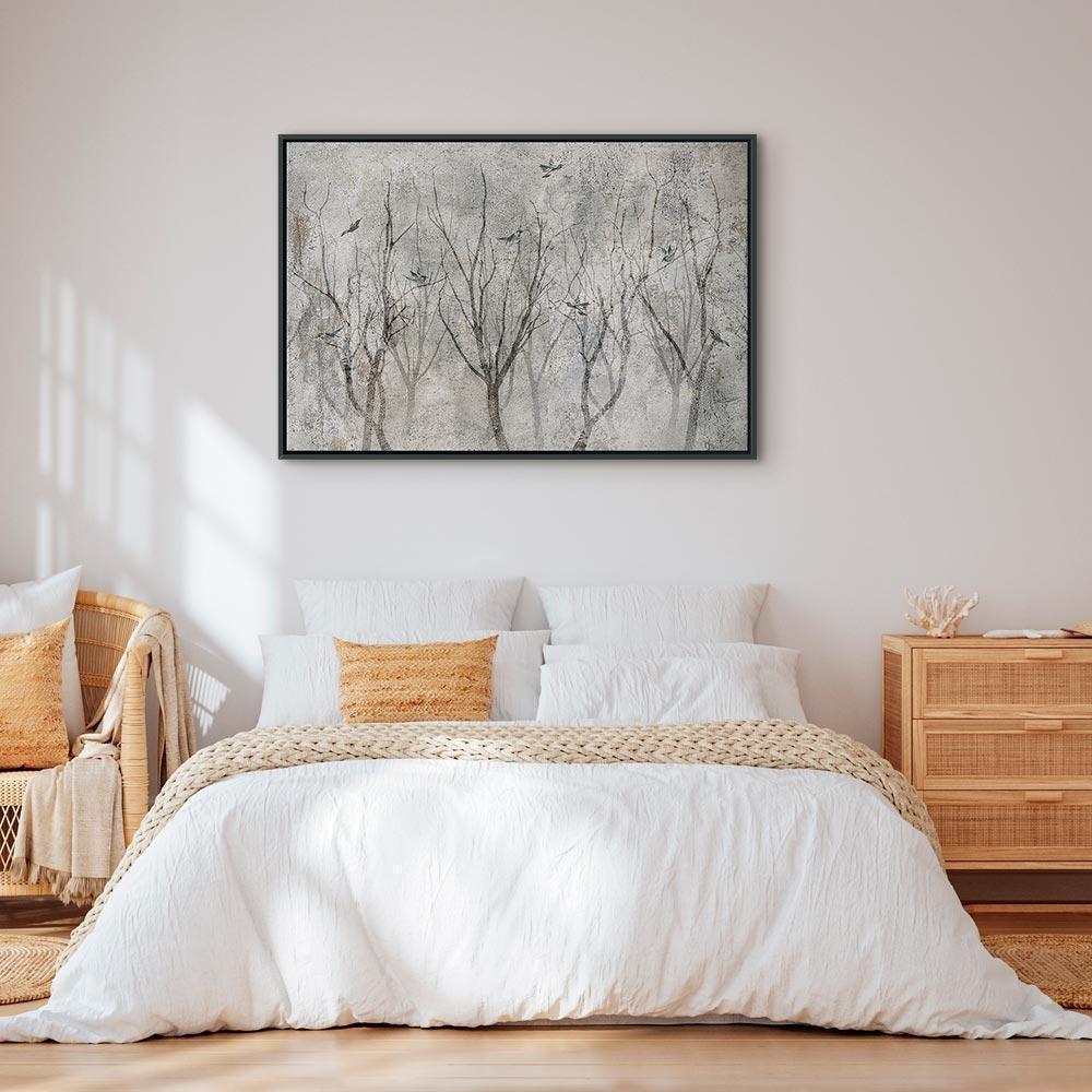 Leinwandbild - Singing in the Forest (1 Part) Wide