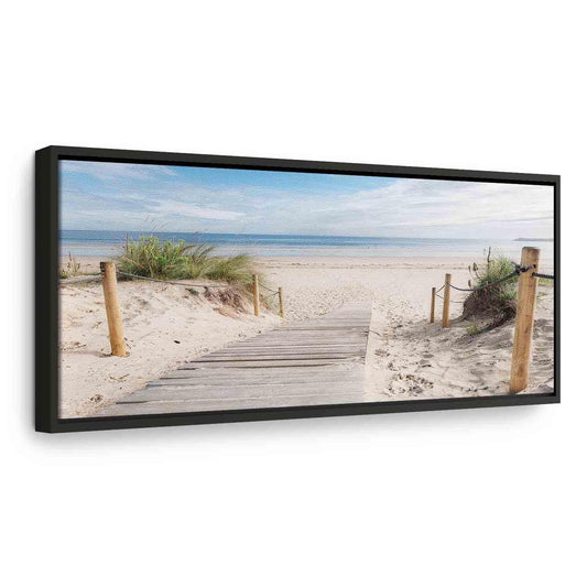 Leinwandbild - Charming Beach Artgeist