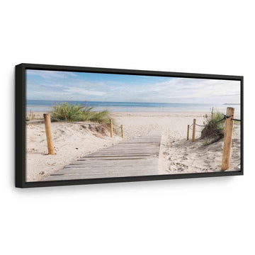 Leinwandbild - Charming Beach Artgeist