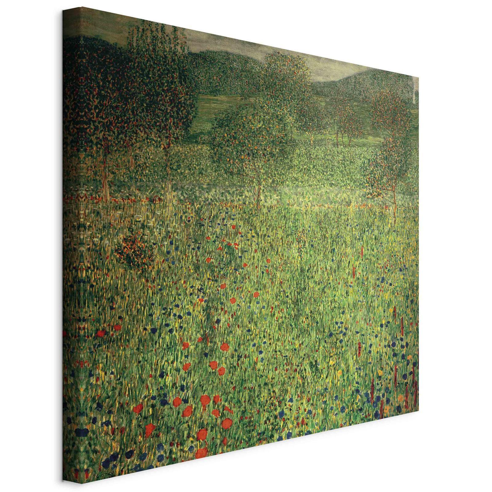 Leinwandbild - The Garden (Gustav Klimt) Artgeist