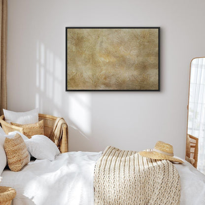 Leinwandbild - Vintage Leaves (1 Part) Wide