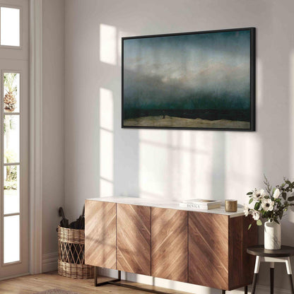 Leinwandbild - Caspar David Friedrich – The Monk by the Sea