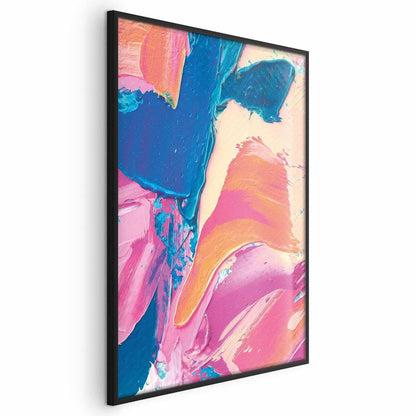 Poster - Colorful Expression - strong contrasts in an energetic composition