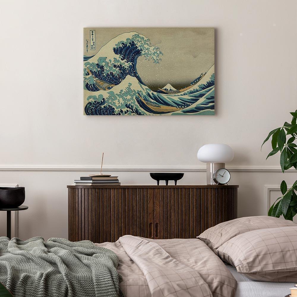 Leinwandbild - Hokusai Katsushika – The Great Wave off Kanagawa