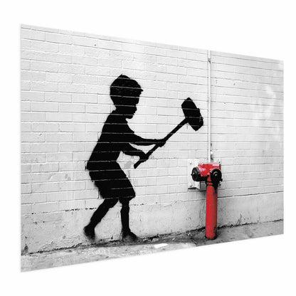 Poster - Destroy the Fire Hydrant Artgeist