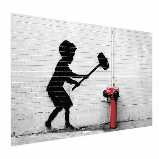 Poster - Destroy the Fire Hydrant Artgeist