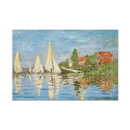 Leinwandbild - Claude Monet – Regattas at Argenteuil