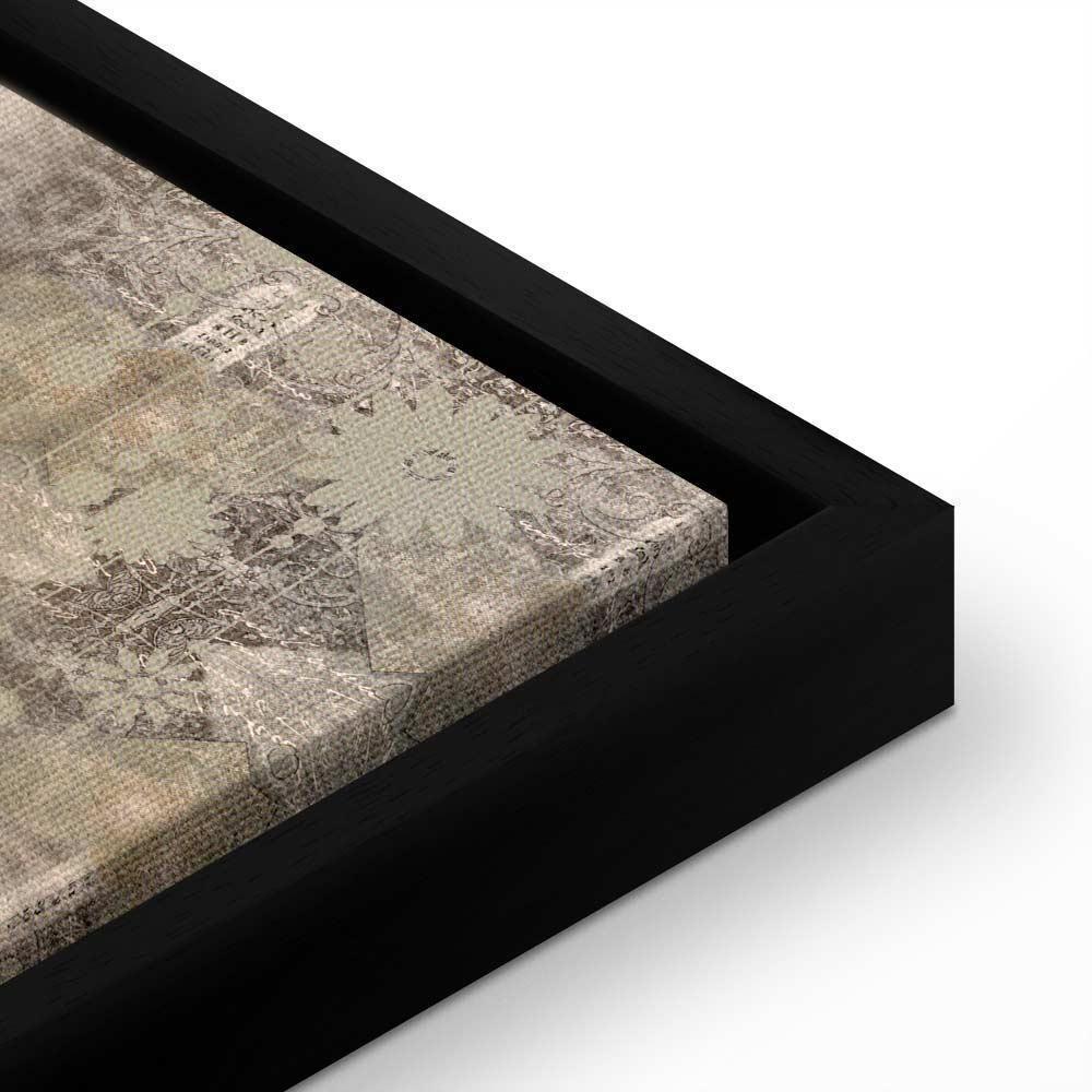 Leinwandbild - Retro Cranes (1 Part) Wide