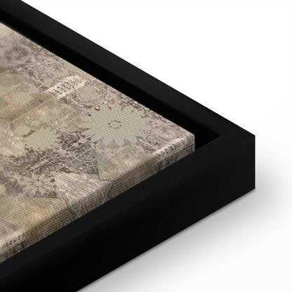 Leinwandbild - Retro Cranes (1 Part) Wide