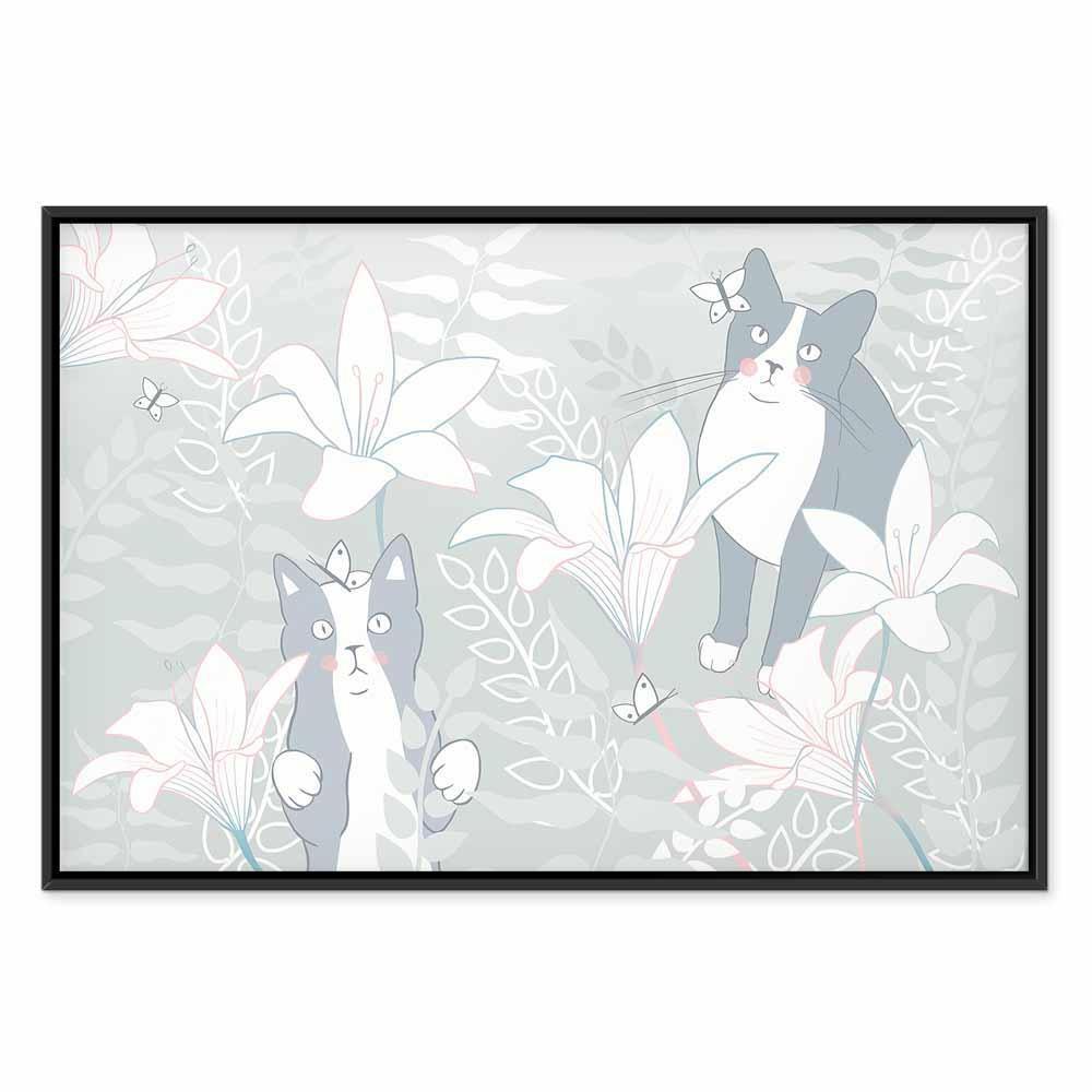 Leinwandbild - Cat Matters (1 Part) Wide - First Variant