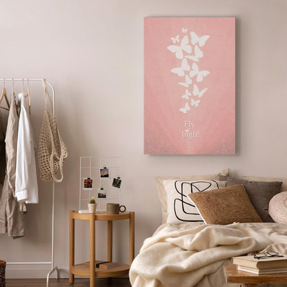 Leinwandbild - Fly High! (1 Part) Vertical