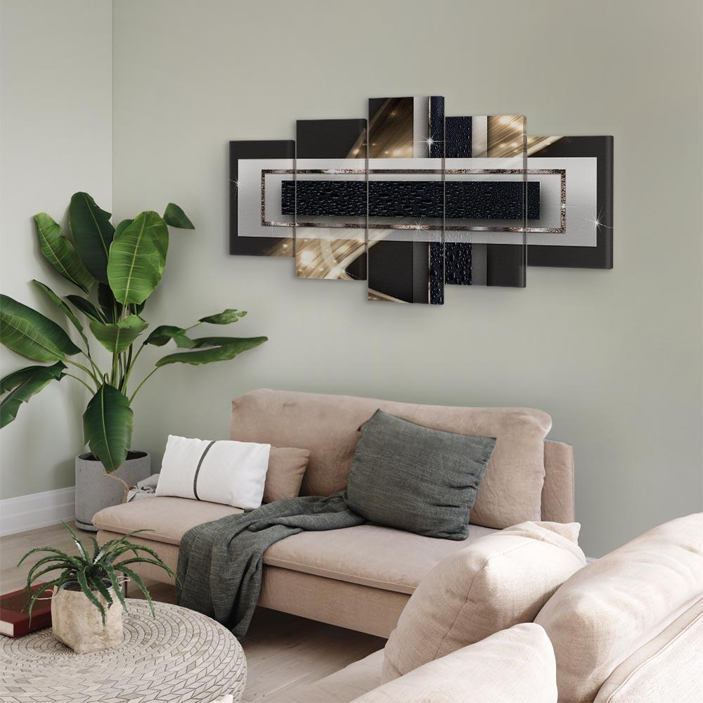 Leinwandbild - Night Storm