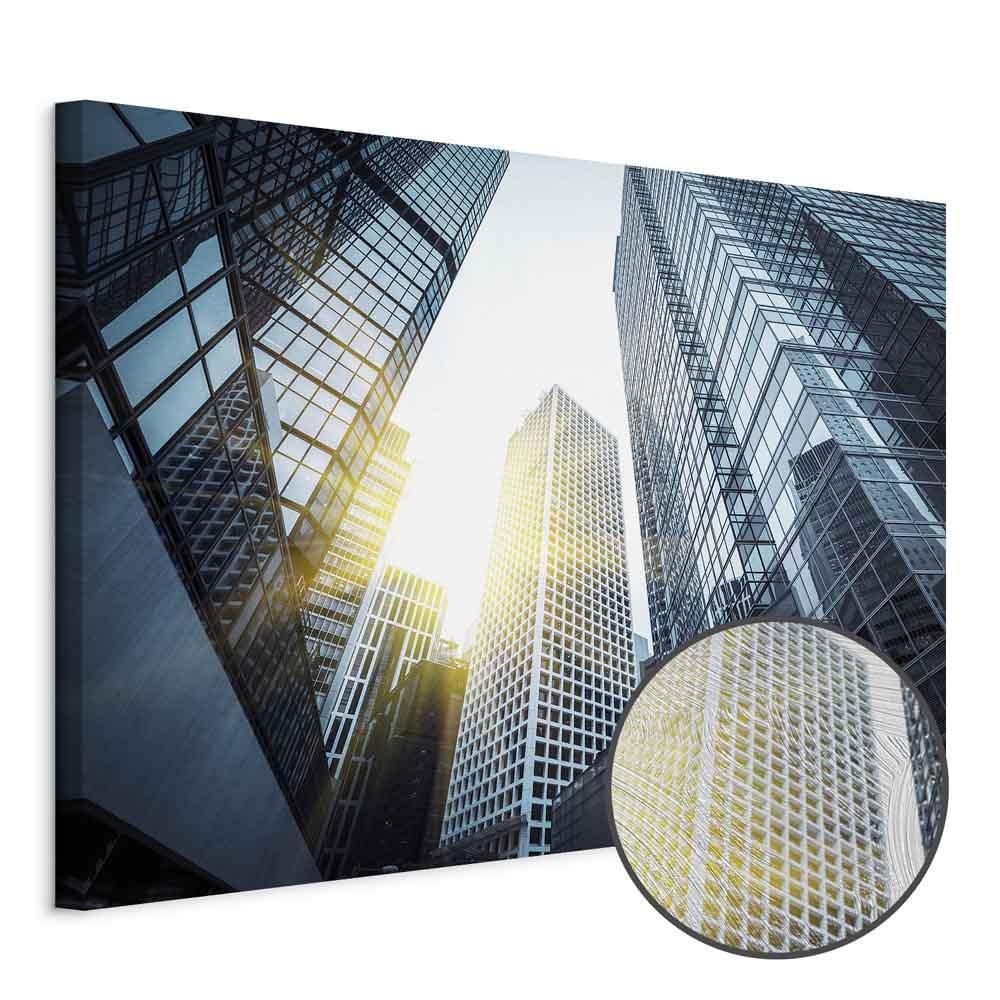 Leinwandbild - In a Big City (1 Part) Wide - Third Variant