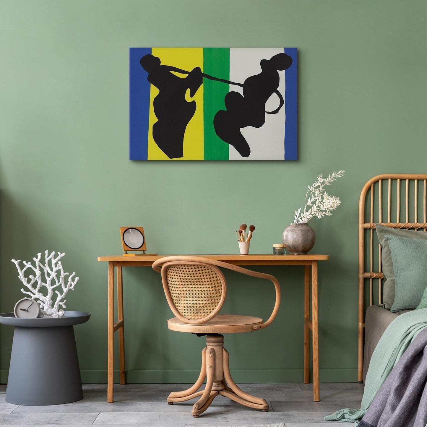 Leinwandbild - Henri Matisse – The Cowboy (from Jazz)