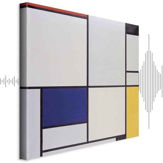 Leinwandbild - Piet Mondrian – Tableau I