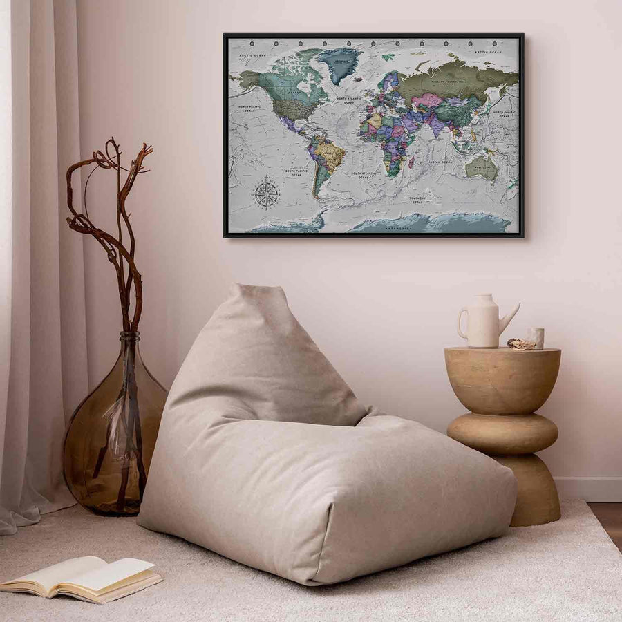 Leinwandbild - World Destinations (1 Part) Wide Artgeist