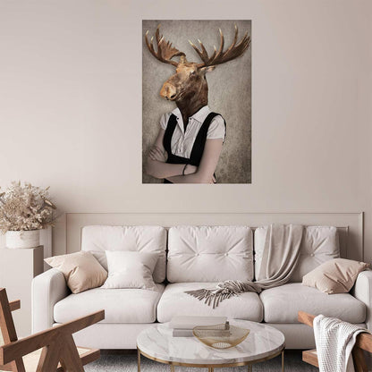 Poster - Smart Moose Artgeist