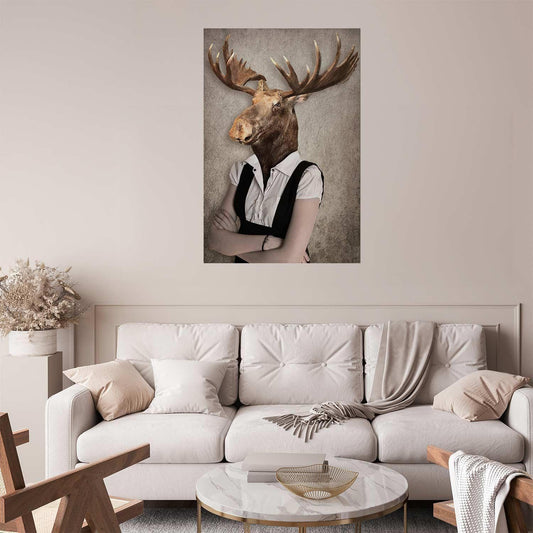 Poster - Smart Moose Artgeist