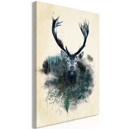 Leinwandbild - Forest Ghost (1 Part) Vertical Artgeist