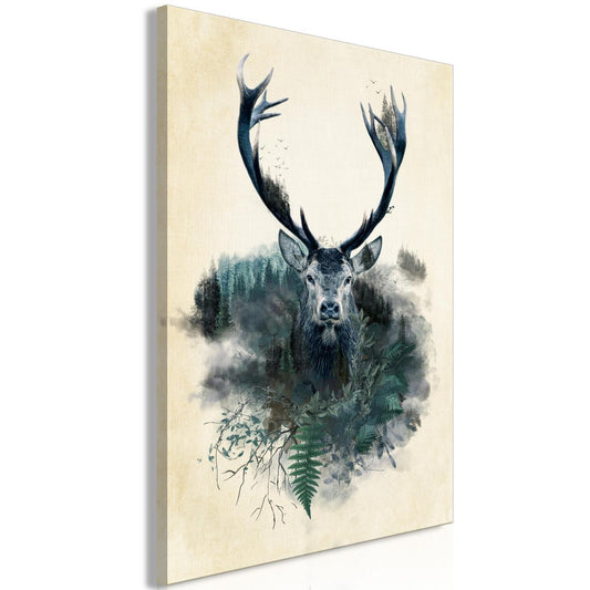 Leinwandbild - Forest Ghost (1 Part) Vertical Artgeist