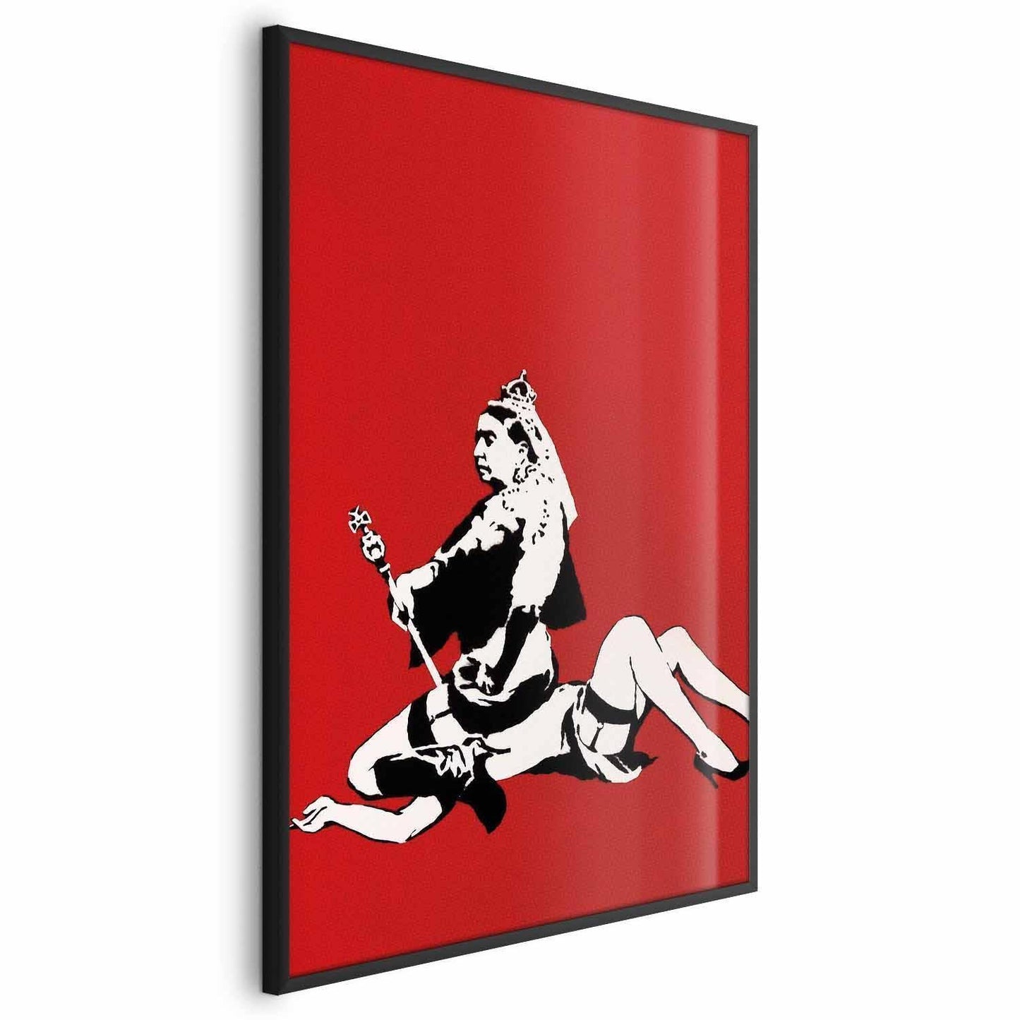 Poster - Banksy: Queen Victoria Artgeist