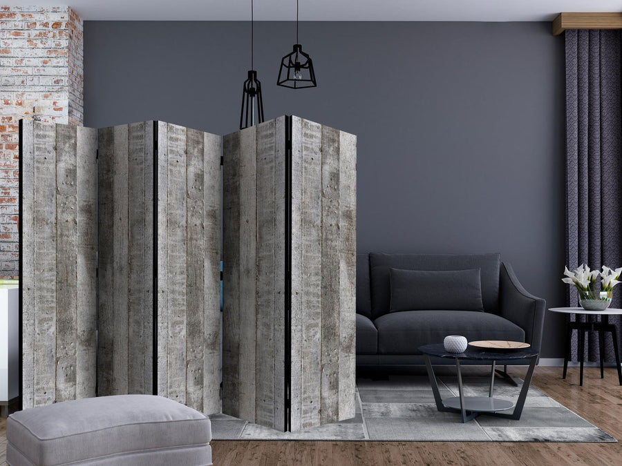 Paravent - Concrete Timber II Artgeist