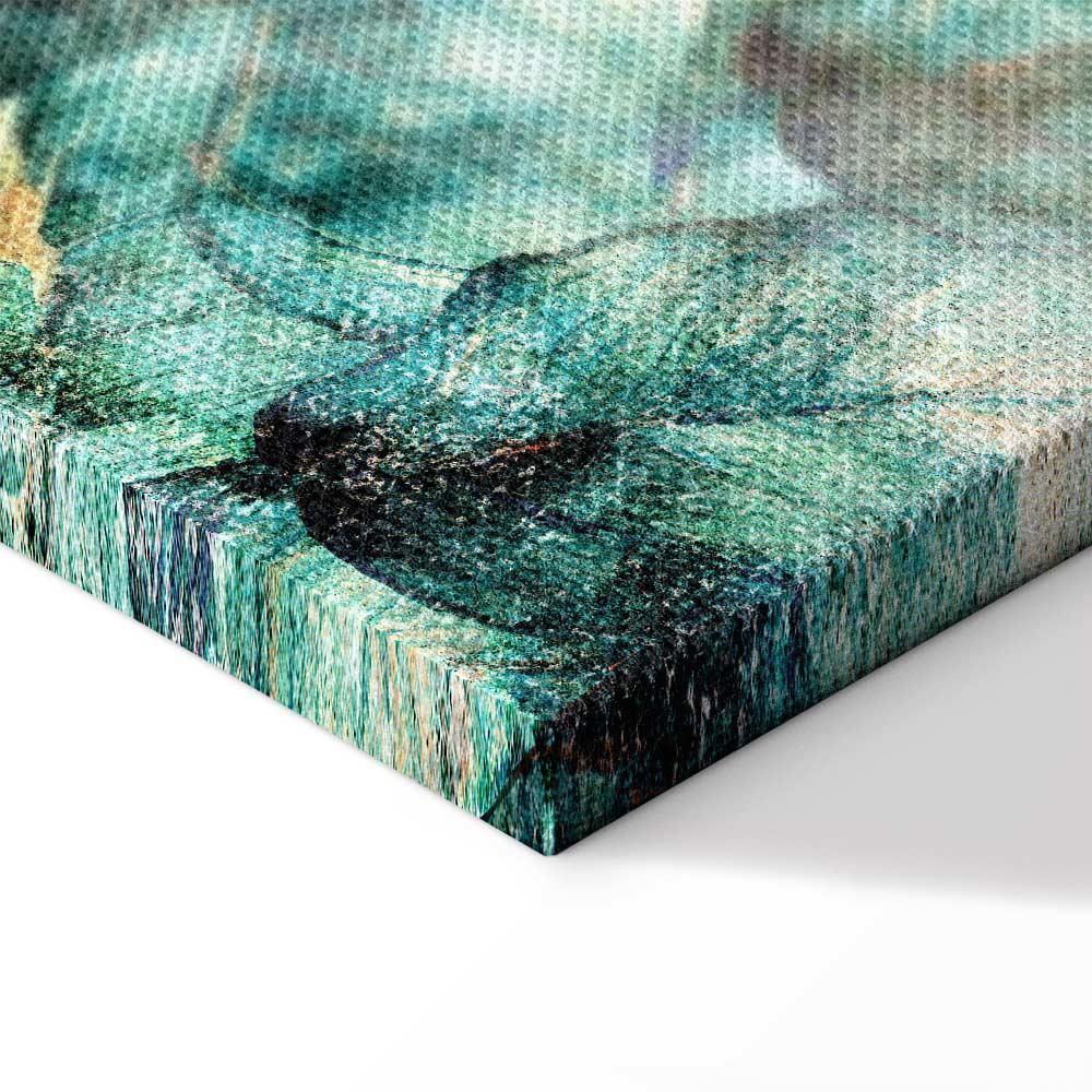 Leinwandbild - Green Thoughts (1 Part) Wide